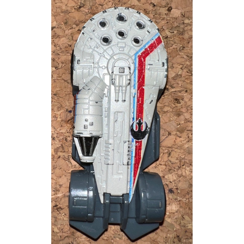 Hot Wheels Millennium Falcon Star Wars Character Car OS Grey Good Diecast‎ Racer
